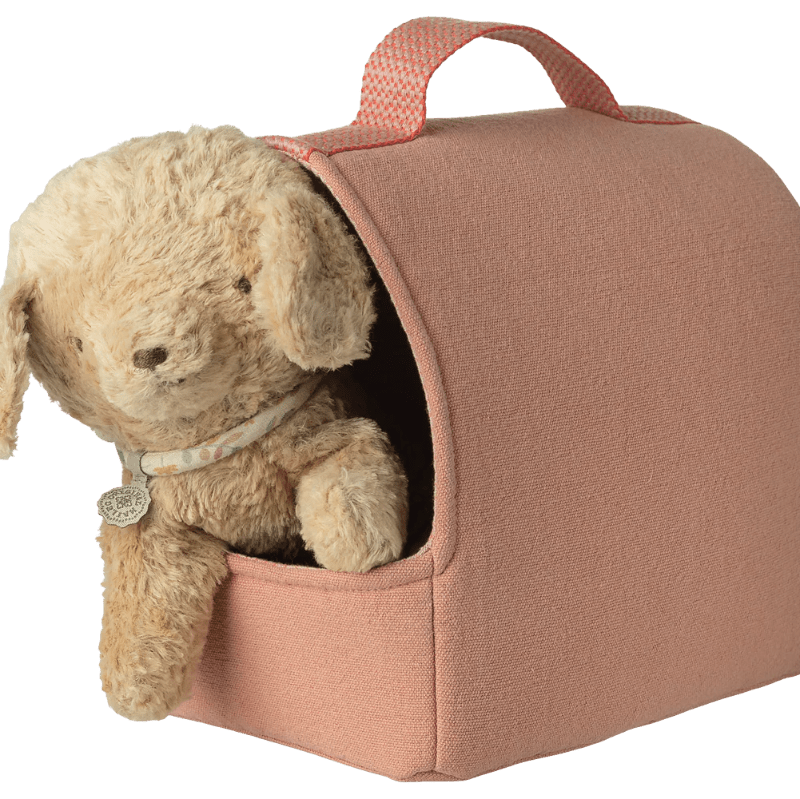Kæledyrstaske - lille - koral - Nordic Home Living