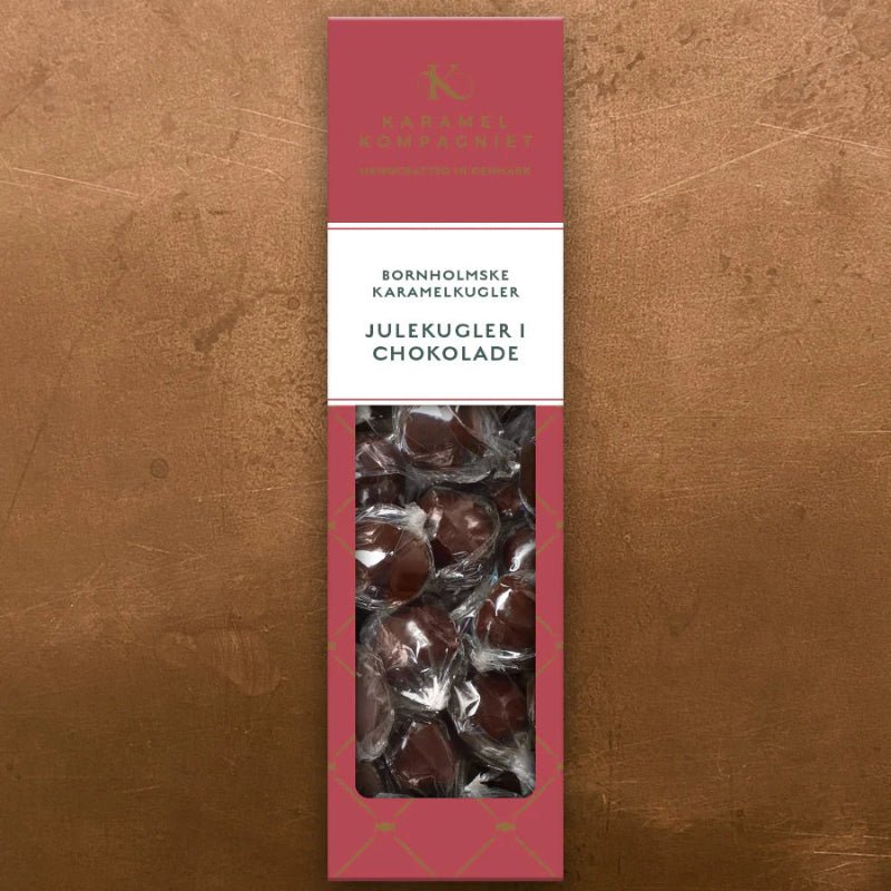 Karamelkugler - Julekugler i chokolade - 109g - Nordic Home Living
