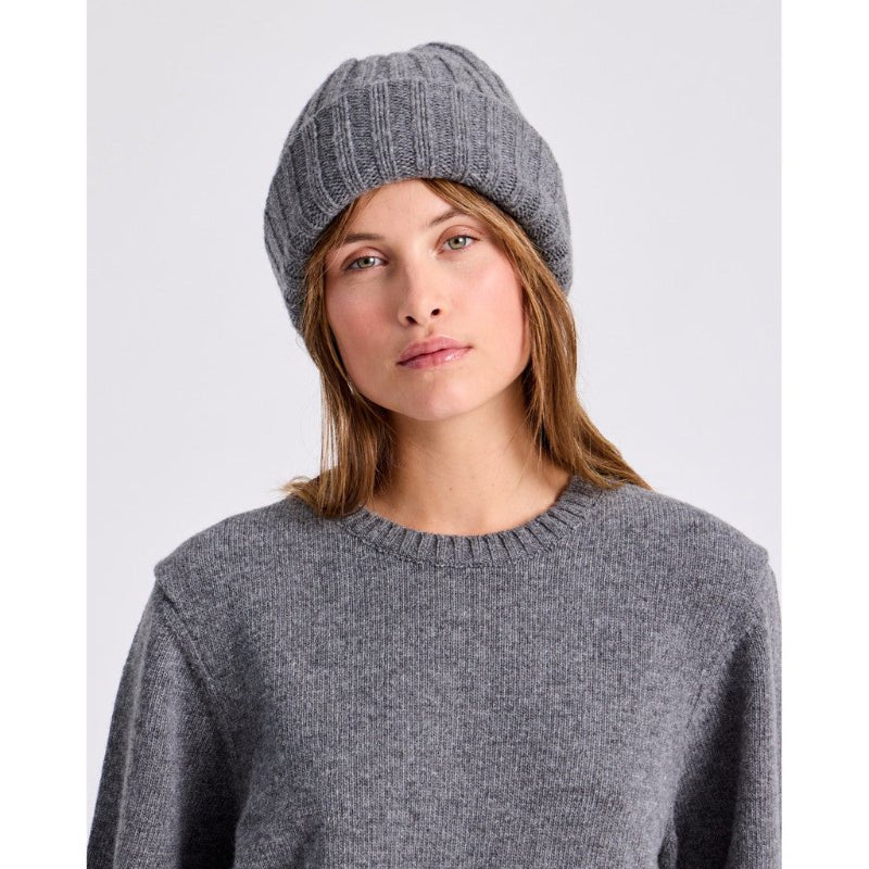 Kari - Beanie - Grafitti grey melange - Nordic Home Living