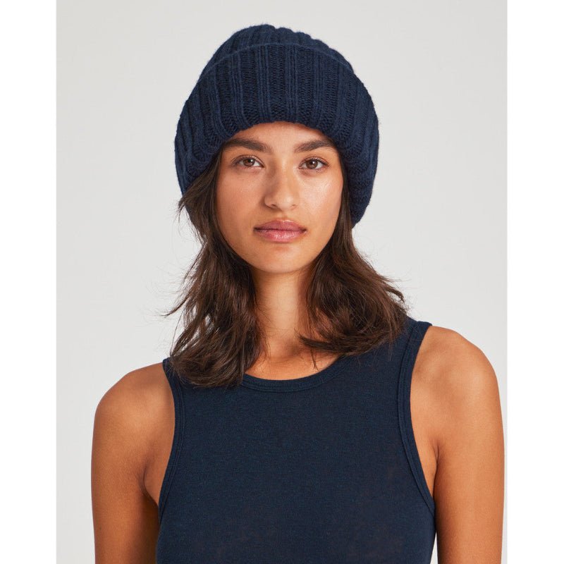 Kari - Beanie - Midnight blue - Nordic Home Living