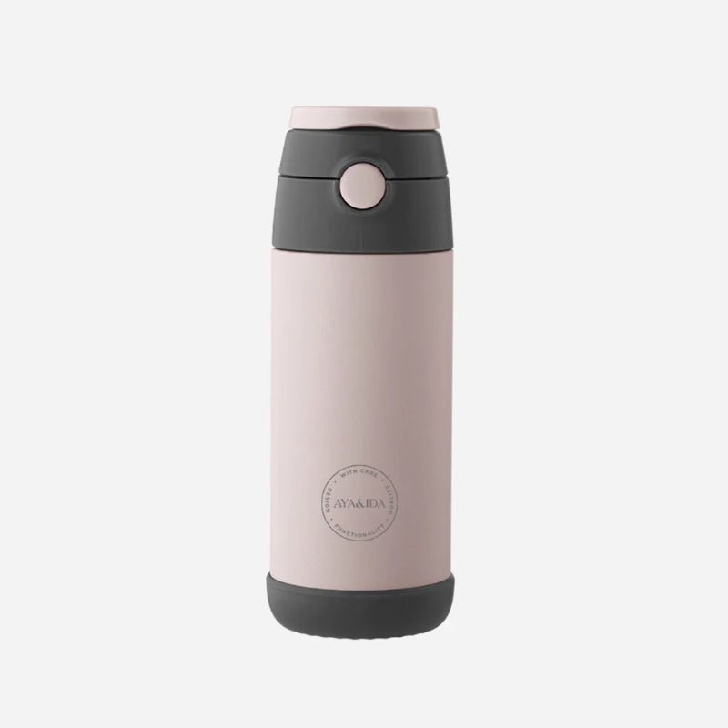 KIDS STRAW BOTTLE - Soft rose - Nordic Home Living