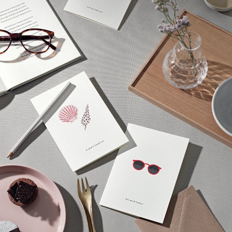 Kort - .Sunglasses - hey good lookin´ - Nordic Home Living