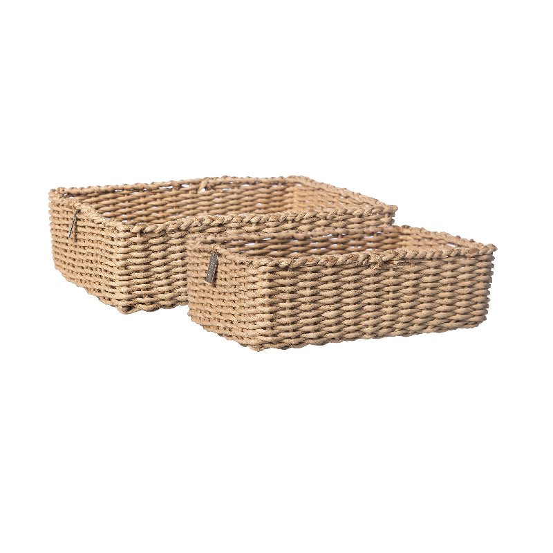 kurvesæt - 2 - pak - natur - Nordic Home Living