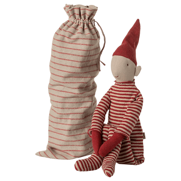 Langbenet Nisse i pose - 53 cm høj | Maileg - Nordic Home Living