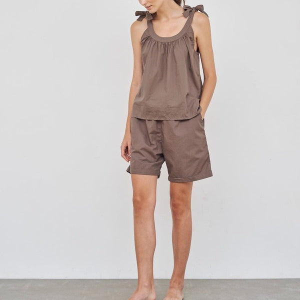 Laura - Shorts - Brown | Care By Me - Nordic Home Living