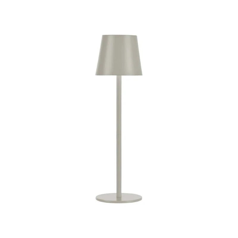 LED Bordlampe - Mat Grå - H: 37/23 cm | JUST LIGHT - Nordic Home Living