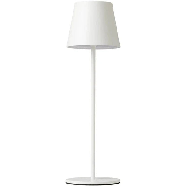 LED Bordlampe - Mat Hvid - H: 37 cm | JUST LIGHT - Nordic Home Living