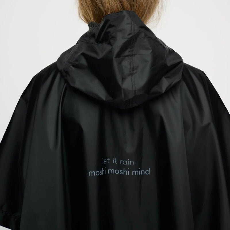 Let it rain poncho - Black - Nordic Home Living