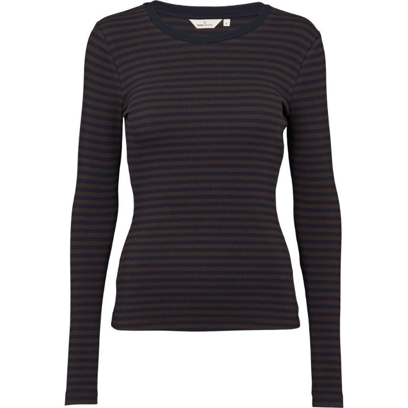 Ludmilla - LS - Chocolate torte/ Black - Nordic Home Living