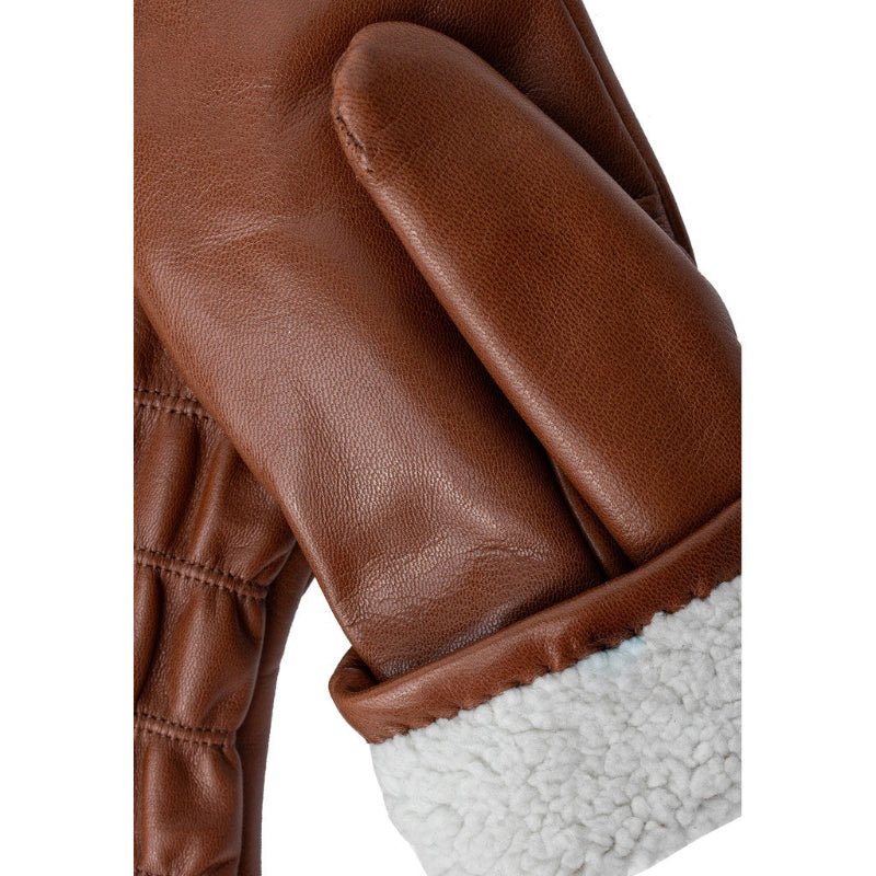 Luffer - Kara - med foer - Cognac - Nordic Home Living