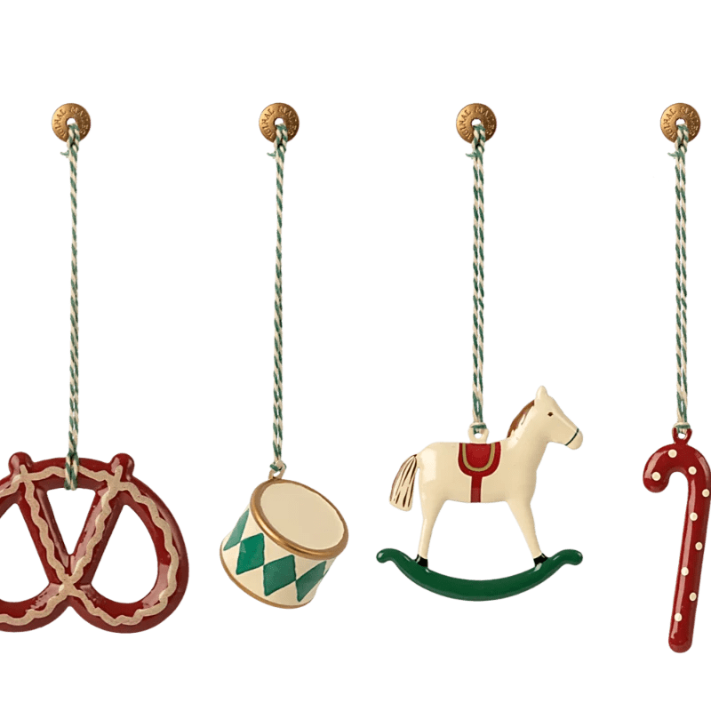 Metal ophæng - sæt med 4 - Peters Jul | Maileg - Nordic Home Living
