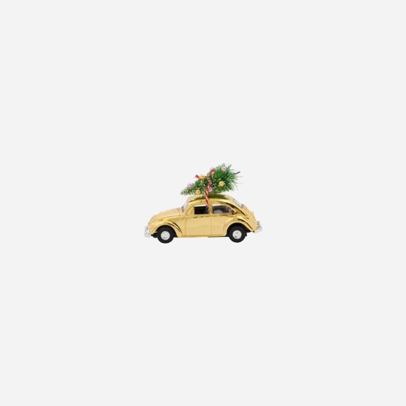 MINI Xmas Car - Lille - Guld | House Doctor - Nordic Home Living