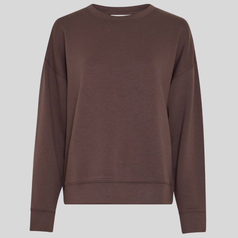 Q sweatshirt - dark brown
