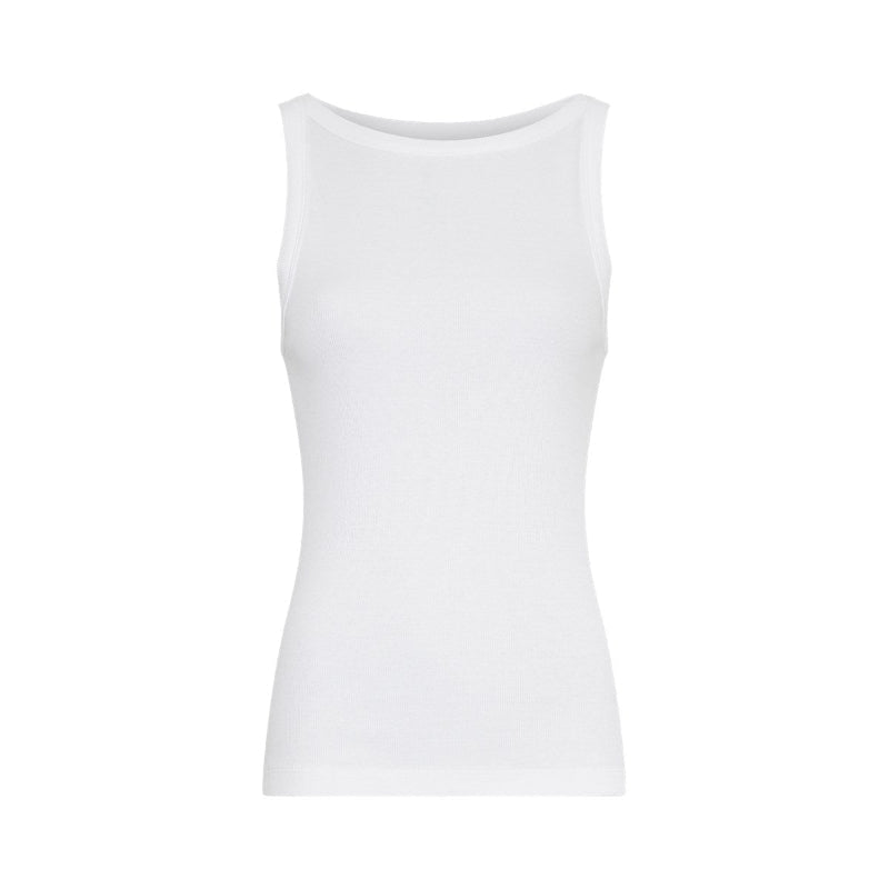 MSCH Gubbe Rasmia SL Top - White - Nordic Home Living