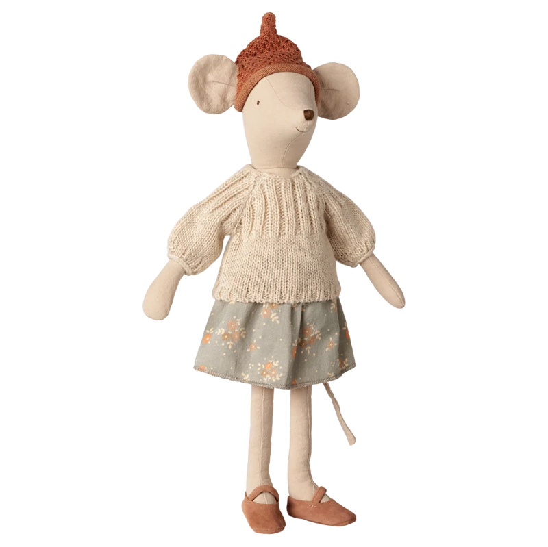Mus - Medium - Nederdel og sweater