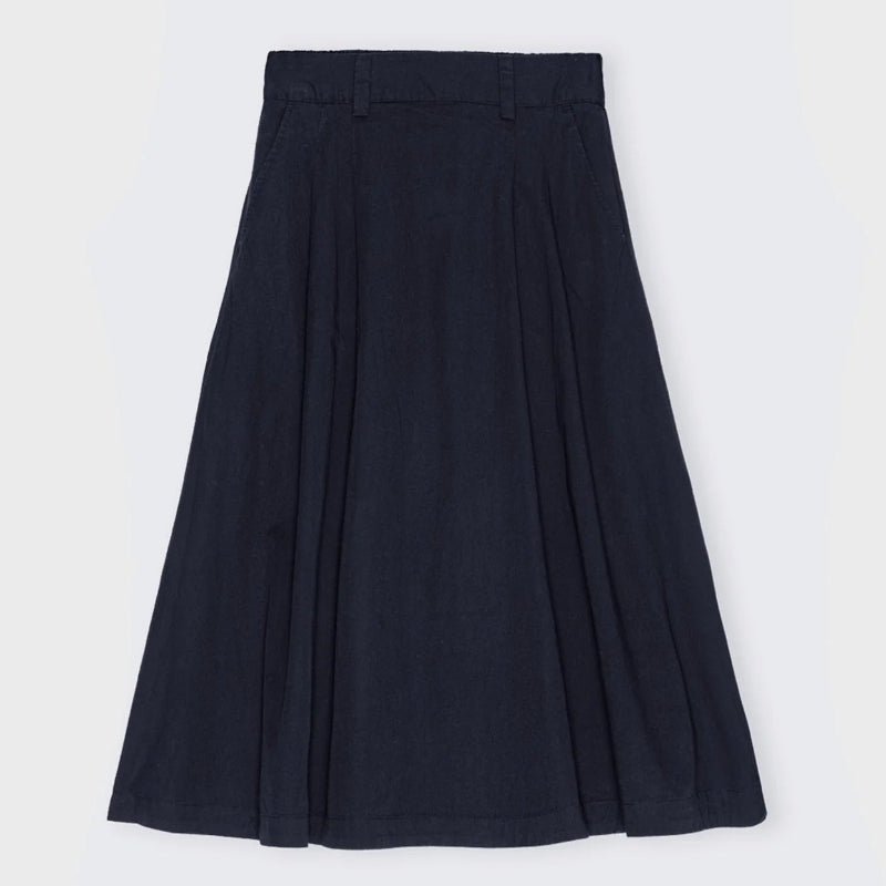 Nederdel - Poem twill - dark navy - Nordic Home Living