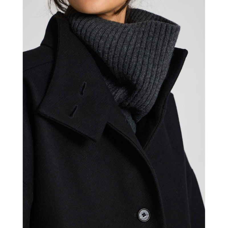 Nete Coat - Black wool - Nordic Home Living