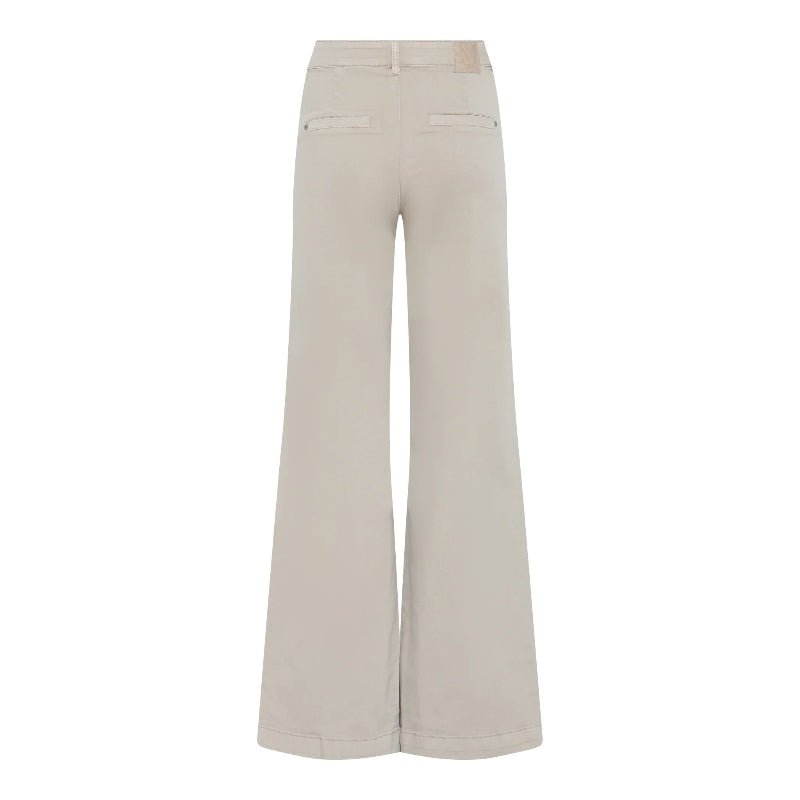 New Tutti Wide Twill Jeans - SAND - Nordic Home Living