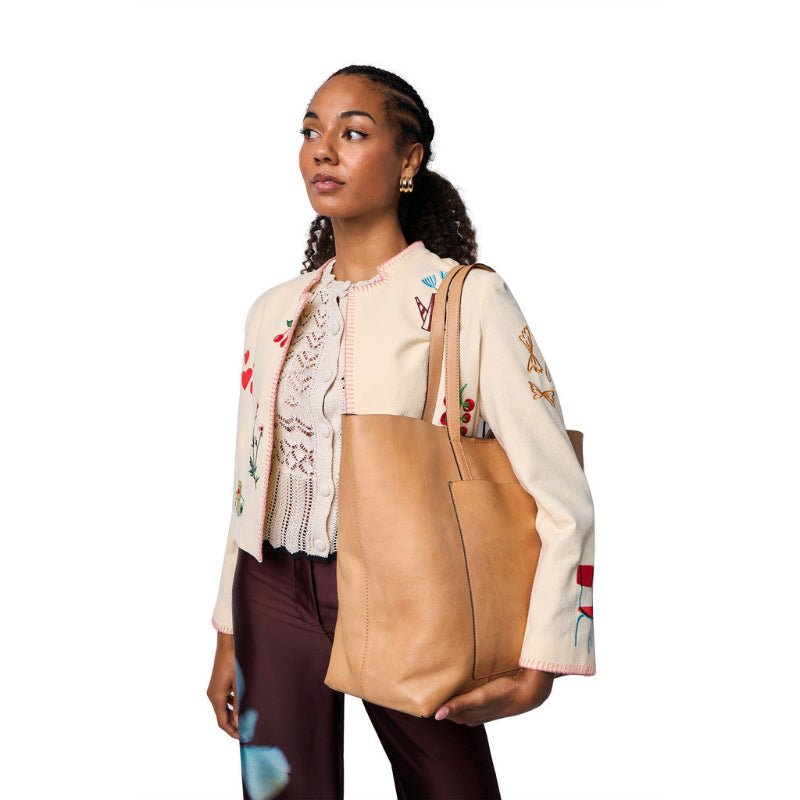 Nuha - Taske - camel - Nordic Home Living