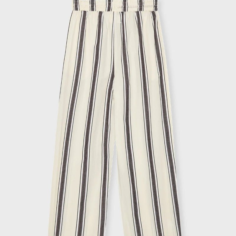 Pants - Moon - ecru / mørkebrun / hvid - Nordic Home Living