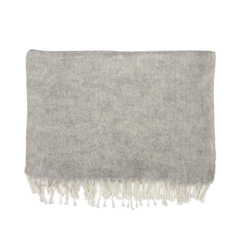 Plaid - 130x170 cm - Grå - Nordic Home Living