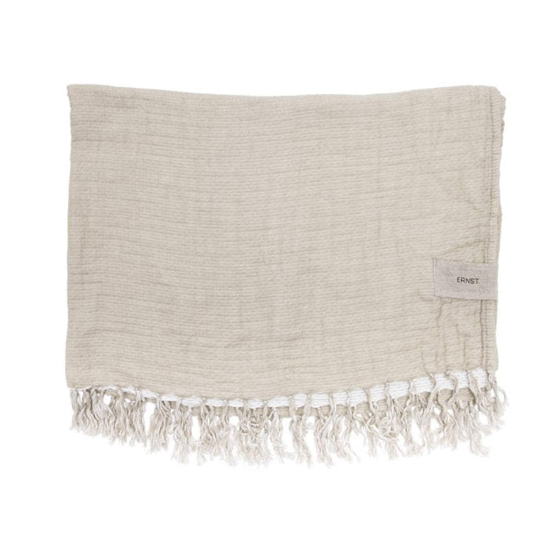 Plaid - Beige - 130x170 cm
