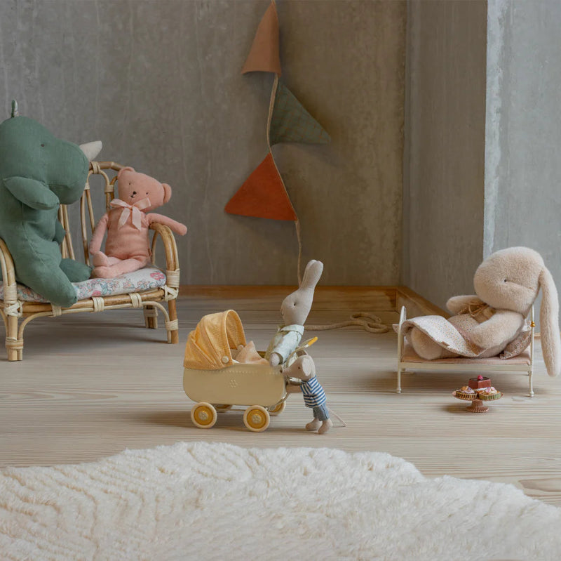 Kanin i Plys - lille - latte