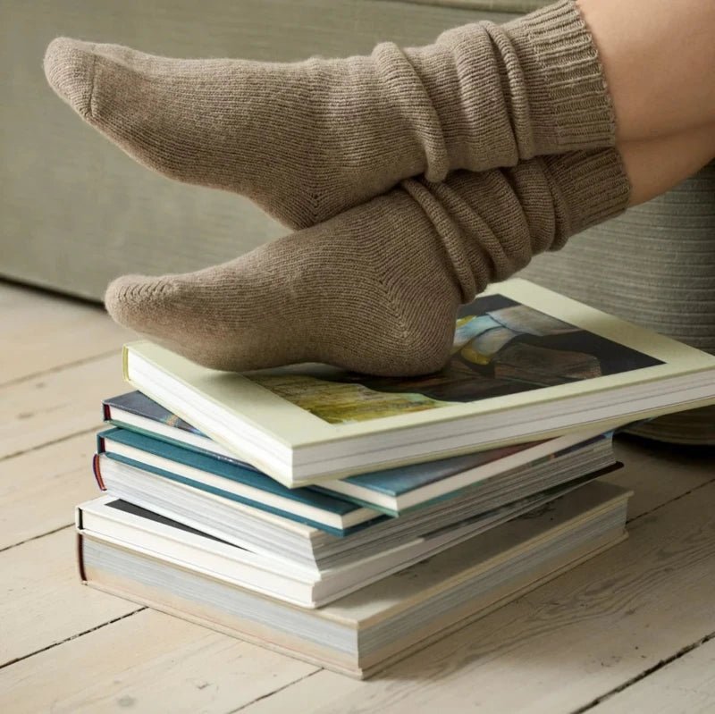 Polar socks - taupe | moshi moshi mind - Nordic Home Living