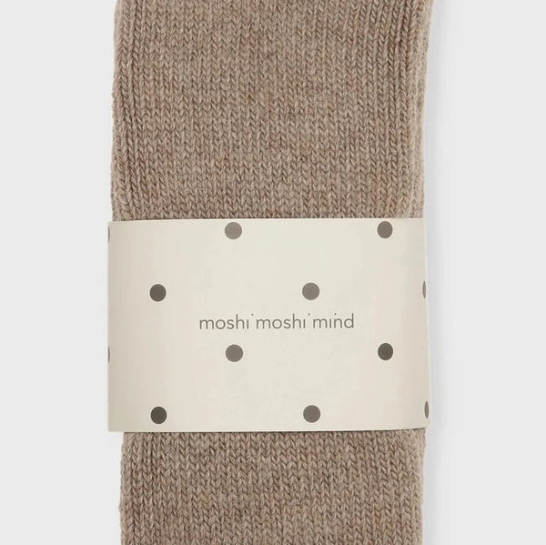 Polar socks - taupe | moshi moshi mind - Nordic Home Living