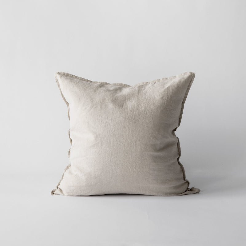 Pudebetræk - Hør - varm grå - Nordic Home Living