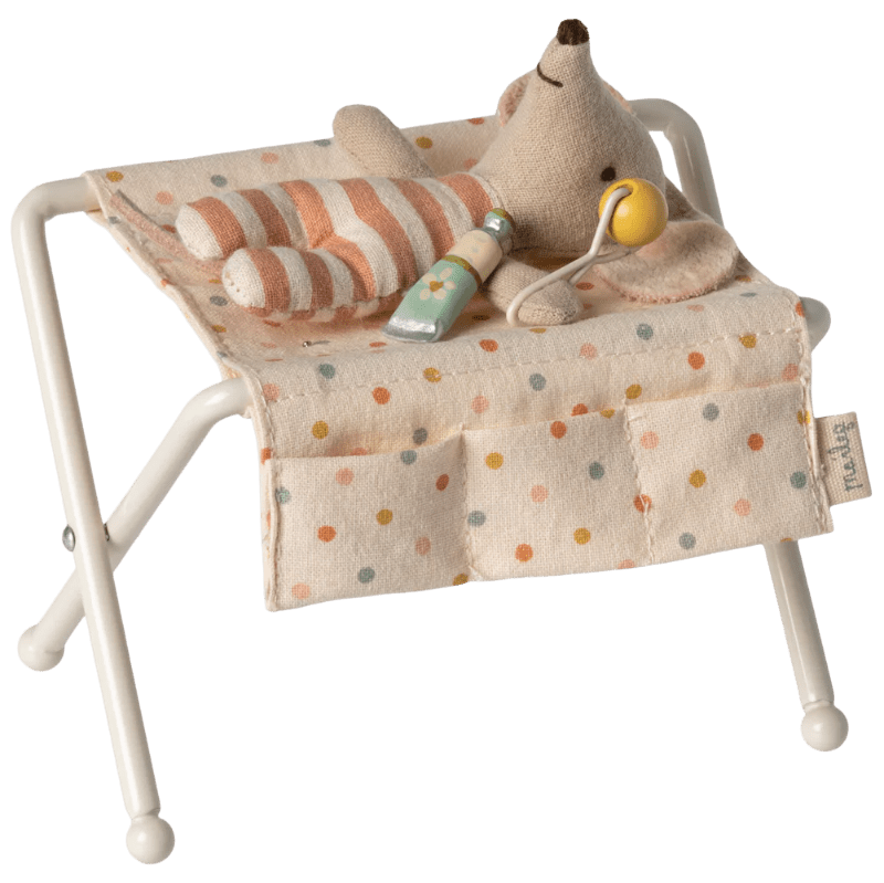 Puslebord - Babymus - Offwhite - Nordic Home Living