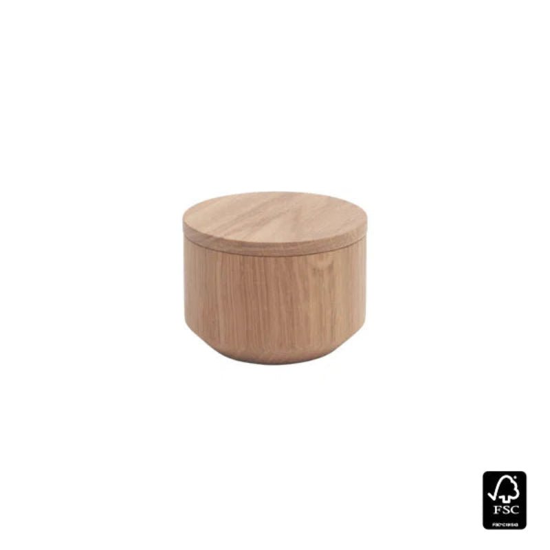 Salt beholder - Naturlig eg - Nordic Home Living