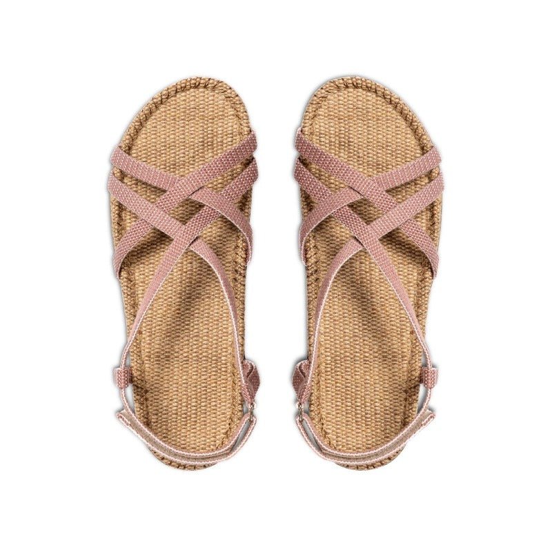 Sandal - Women#2 - Rosenrød rose | Shangies - Nordic Home Living