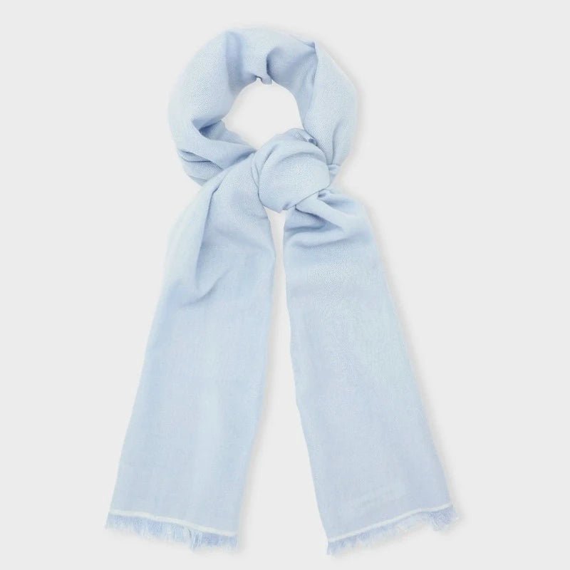 Scarf - Grace - Cashmere - Sommer blå | Care By Me - Nordic Home Living