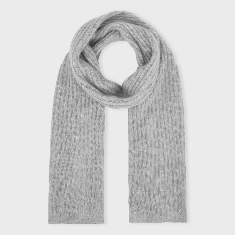 Scarf - Sara - Cashmere - Light grey - Nordic Home Living