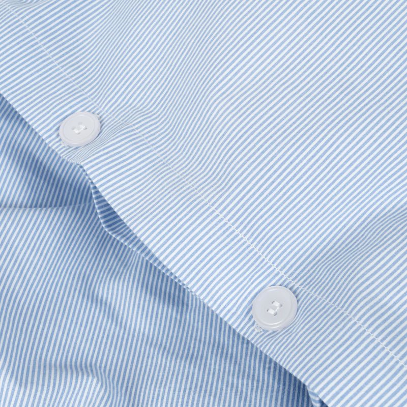 Sengesæt - Dobbelt 200x220 cm - milk stripe - Nordic Home Living