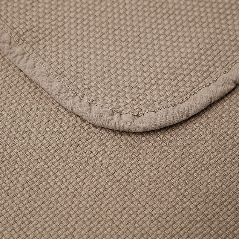 Sengetæppe - Luna - Mørk Sand - 260x260 - Nordic Home Living