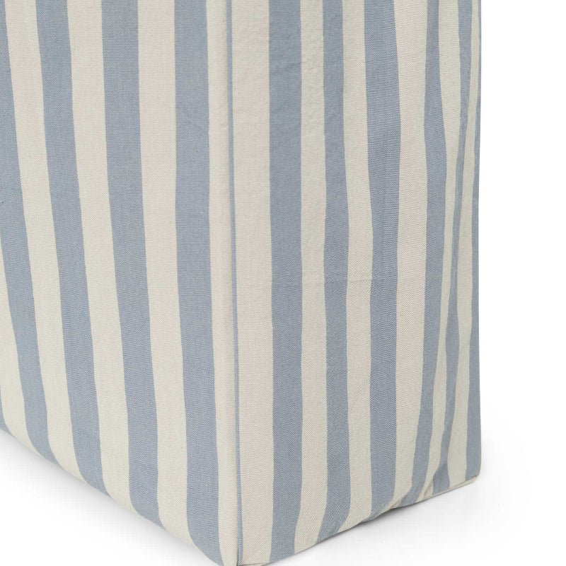 Shopper - Hanna - Blue stripe - Nordic Home Living