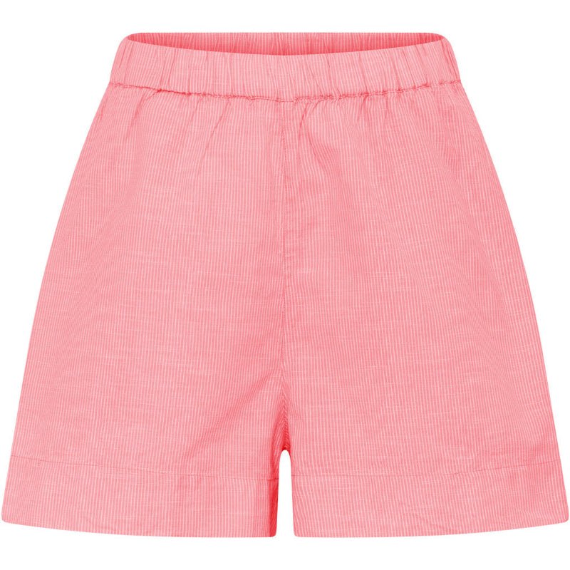 Shorts - Melbourne - Hot coral stripe - Nordic Home Living