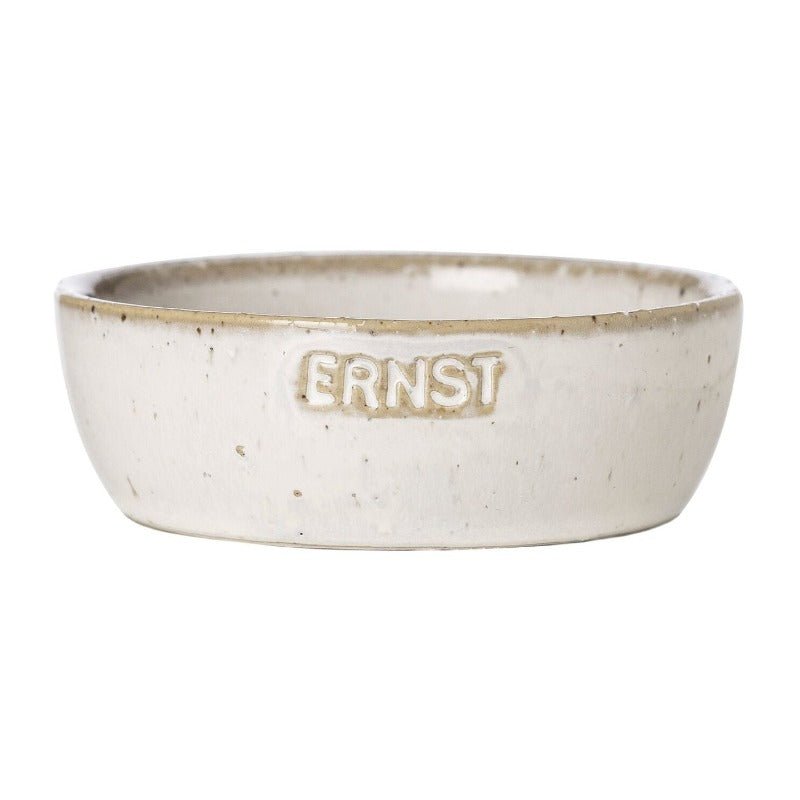 Skål - Natur hvid - H 3,5cm Ø 9cm | ERNST - Nordic Home Living