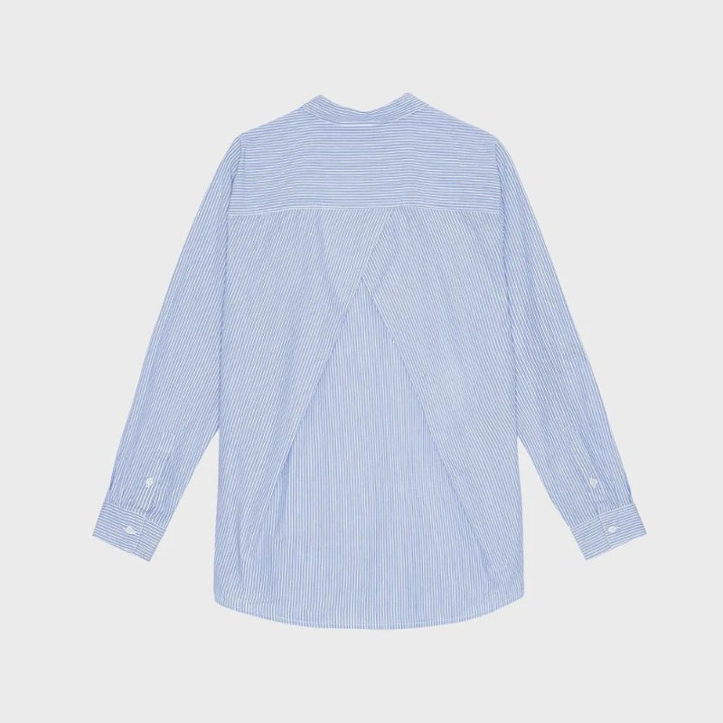 Skjorte - Gaia - Stripe - Heaven blue/ white - Nordic Home Living