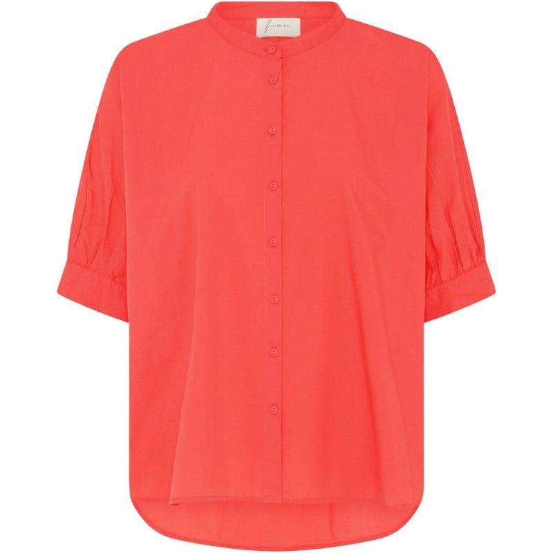 Skjorte - Palermo - hot coral - Nordic Home Living
