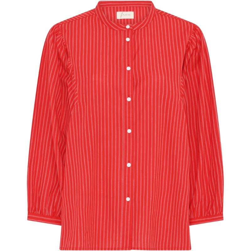 Skjorte - Pisa Puff - High Risk Red - Nordic Home Living