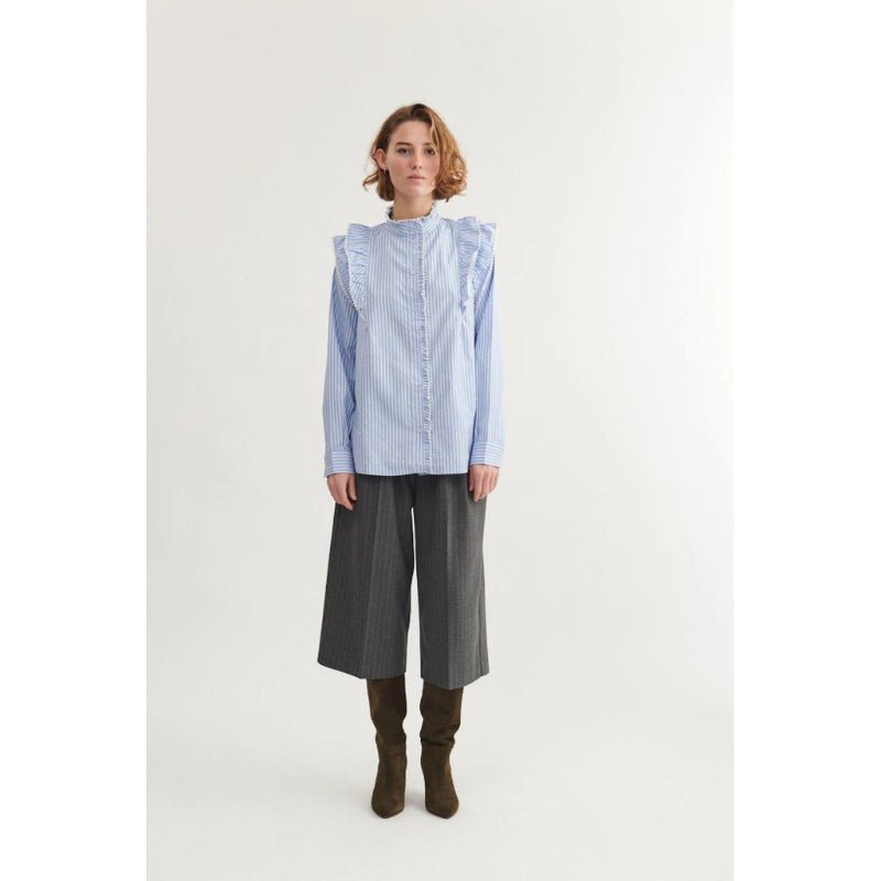 Skjorte - Silje Frill - Riviera - Nordic Home Living