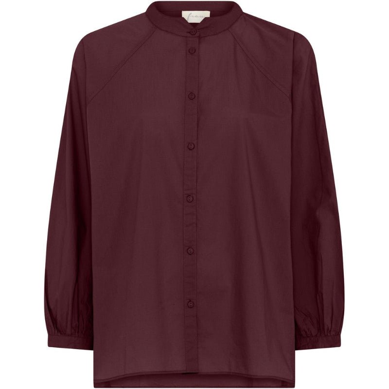 Skjorte - Tokyo - Red Mahogany - Nordic Home Living