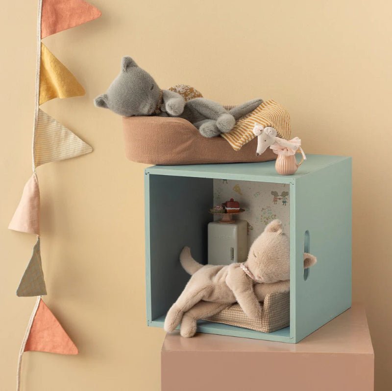 Sovende plyskilling - lille - fersken - Nordic Home Living