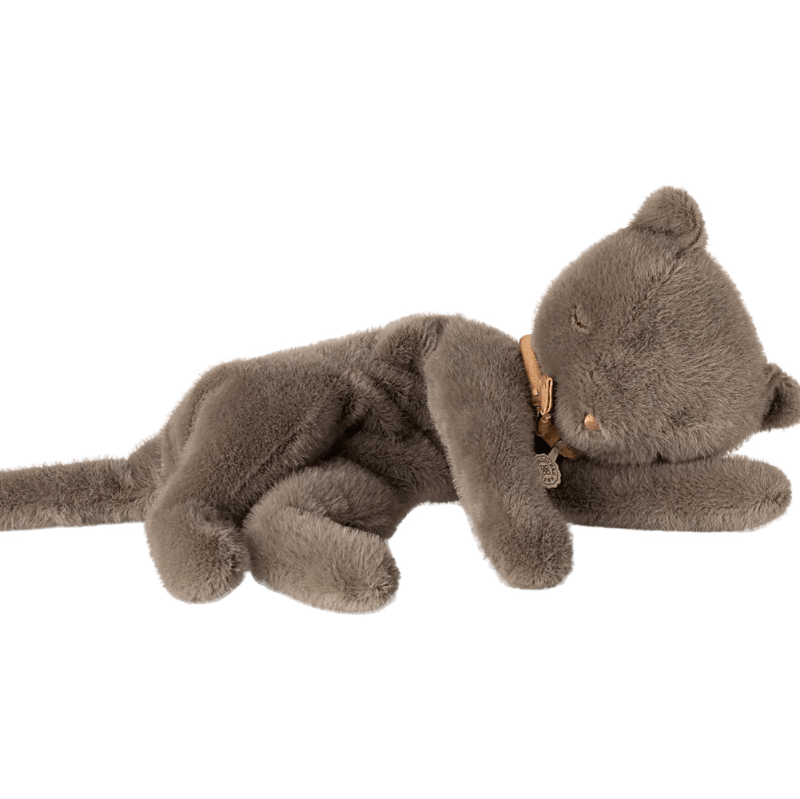 Sovende plyskilling - lille - grå - Nordic Home Living