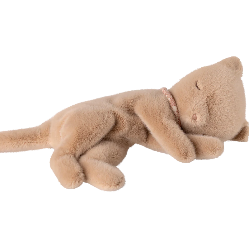 Sovende plyskilling - lille - fersken