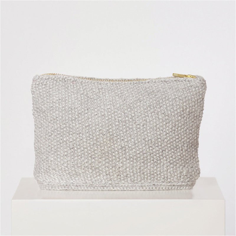 Stine - Alparca Clutch - Grey melange - Nordic Home Living