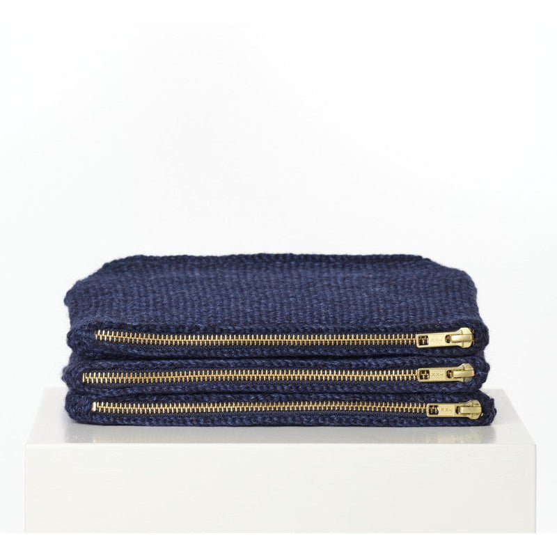 Stine - Alparca Clutch - Midnight blue - Nordic Home Living